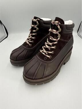 Sperry Rocky Hiker Lined Boot - Dark Brown Women's Size 5.5